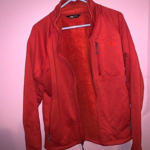 North Face cozy fleece full zip